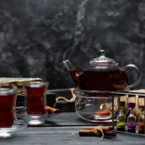 luxury turkish tea glass set – 6 pieces | devole premium glassware