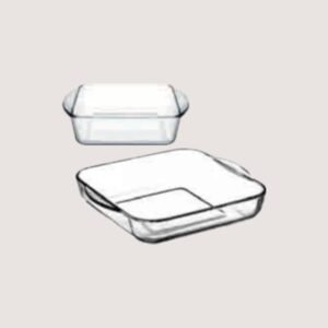 Clear Glass Ovenware Baking Set