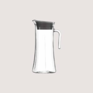 Kitchen Troya Glass Pitcher with Lid