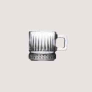 Elysia Glass Mug with Handle