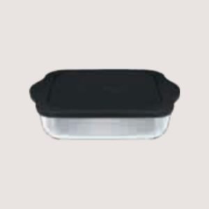 Borcam Bake & Keep Large Square Tray with Lid
